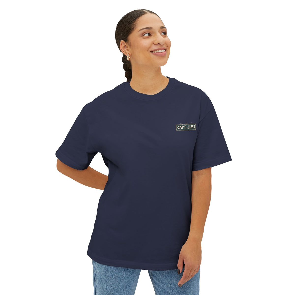 LOCALS ONLY Capt Jim’s - Oversized Street Tee