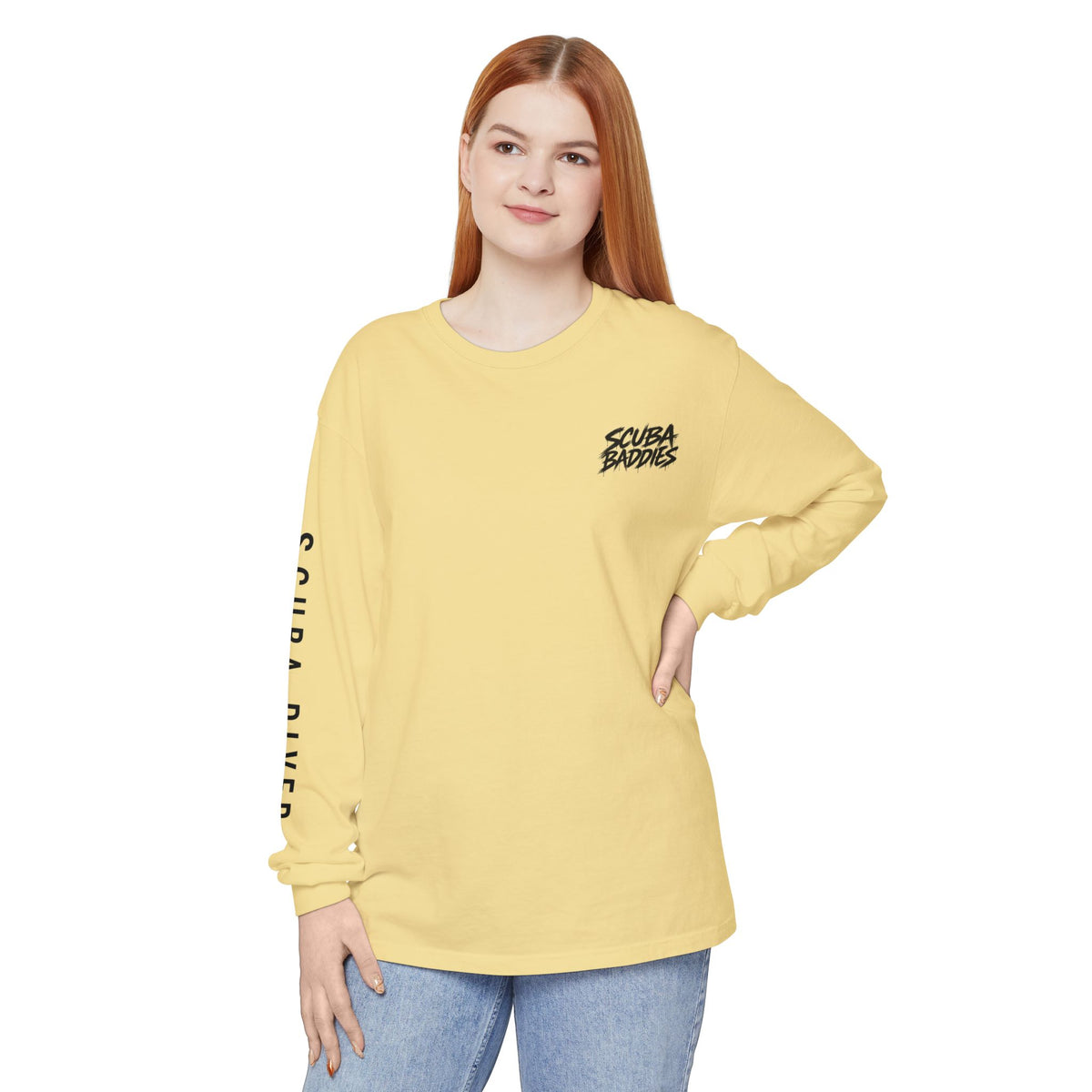 SCUBA BADDIES — LONG SLEEVE TEE