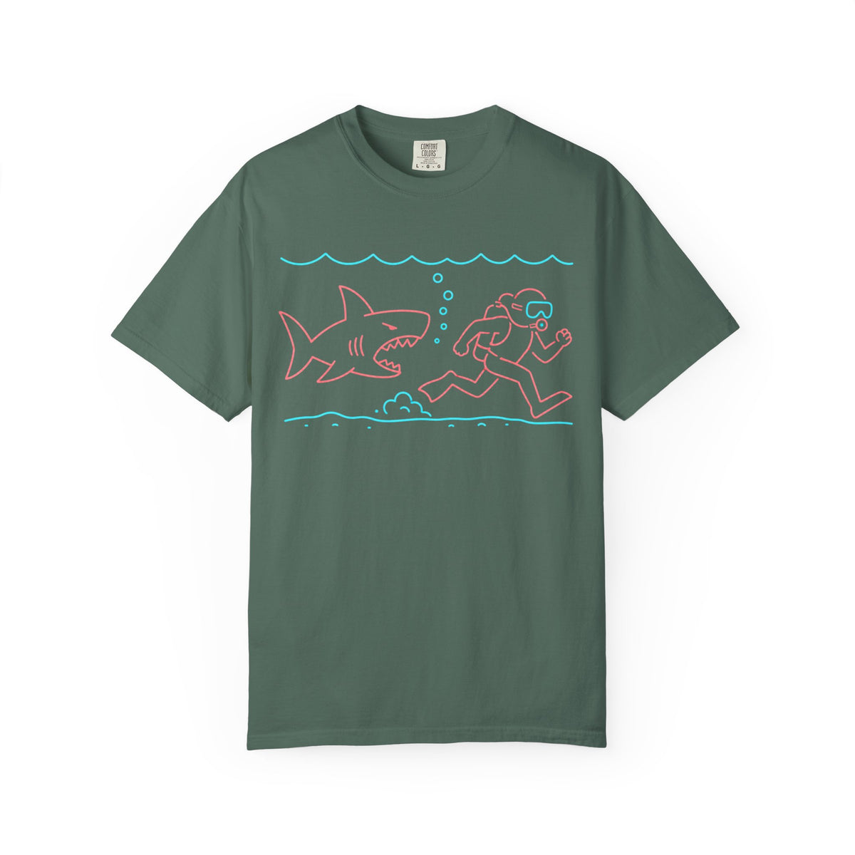 Just Keep Swimming Performance Tee