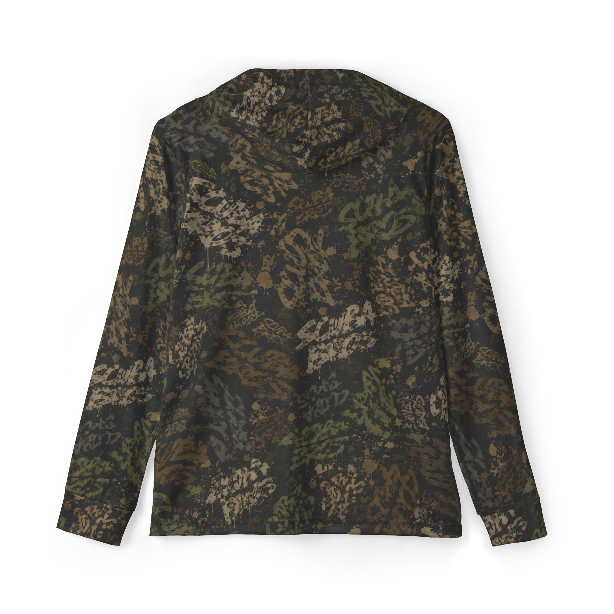 SCUBA BROS — SUBSURFACE CAMO™ HOODED TEE / DIVE OPS GREEN