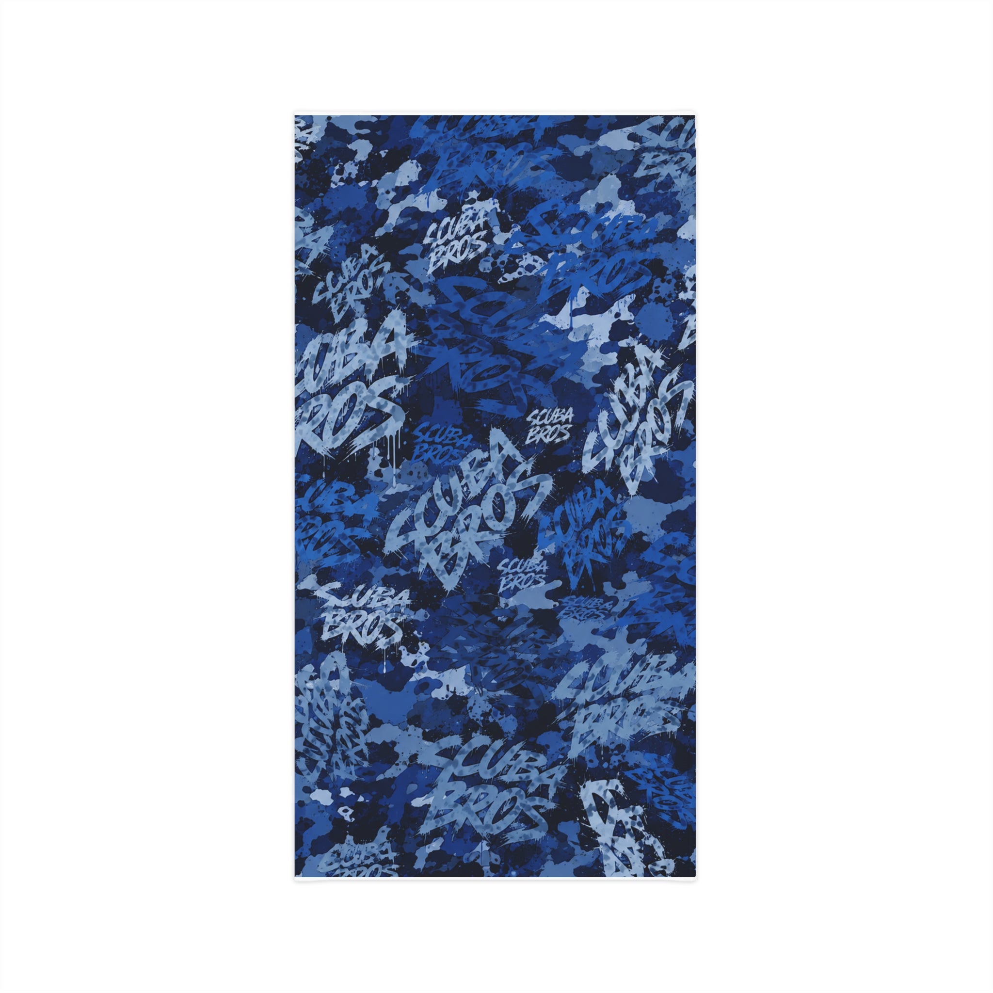 SCUBA BROS — SUBSURFACE CAMO™ NECK GAITER / DEEPWATER BLUE