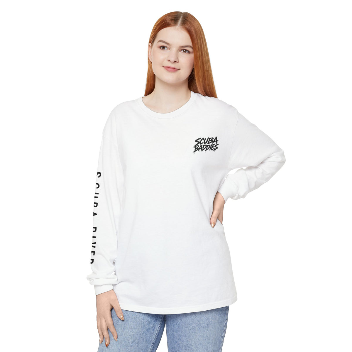 SCUBA BADDIES — LONG SLEEVE TEE