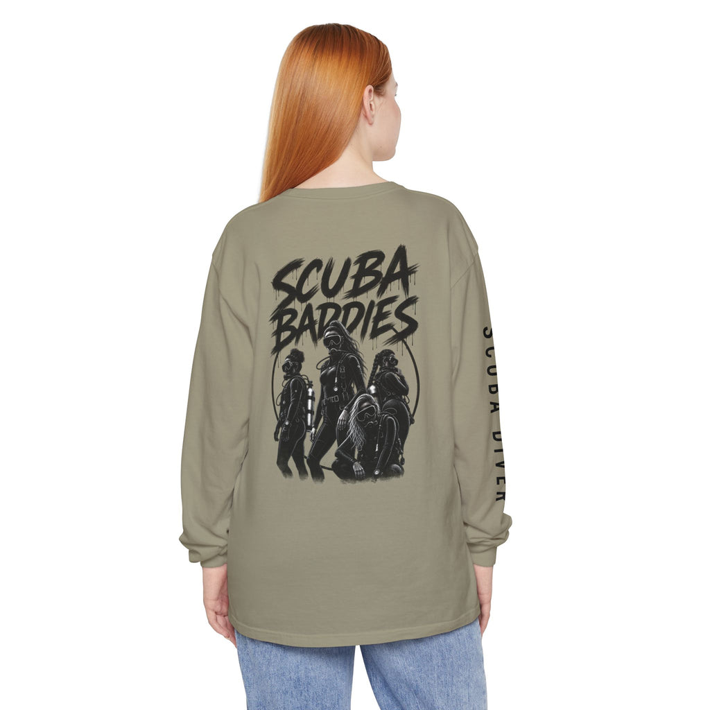 SCUBA BADDIES — LONG SLEEVE TEE