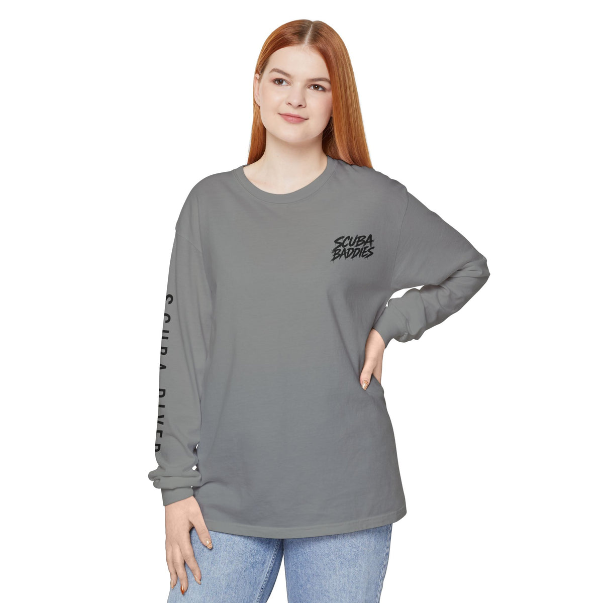 SCUBA BADDIES — LONG SLEEVE TEE