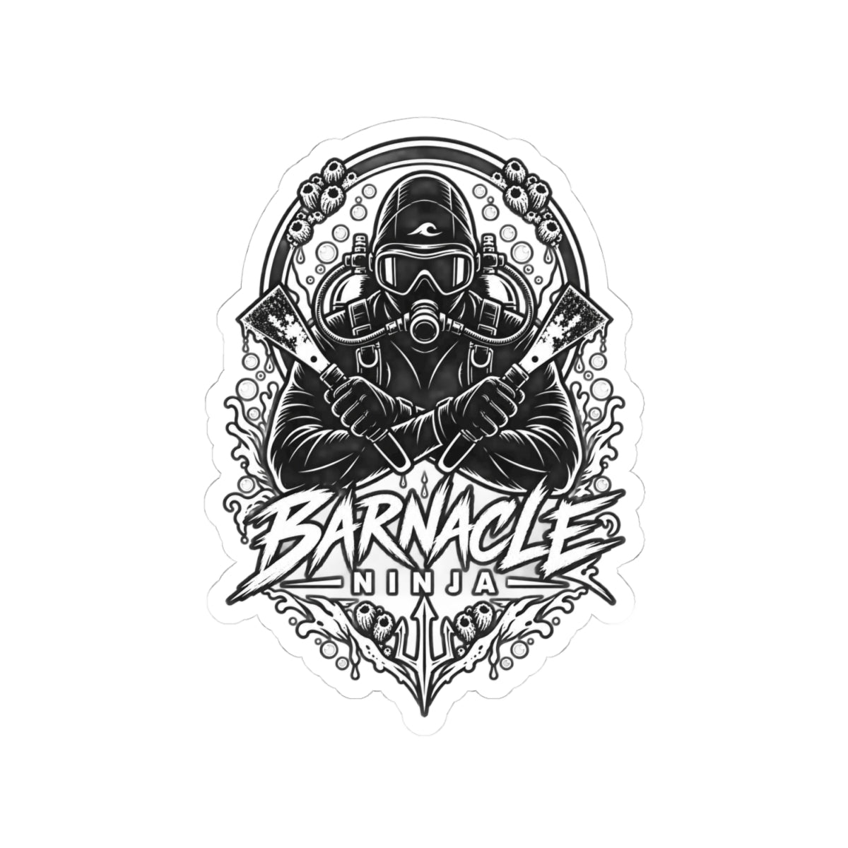 Barnacle Ninja Sticker