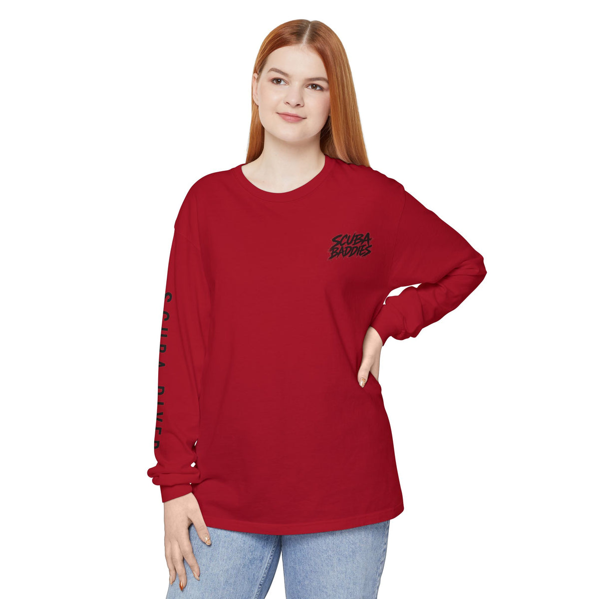 SCUBA BADDIES — LONG SLEEVE TEE
