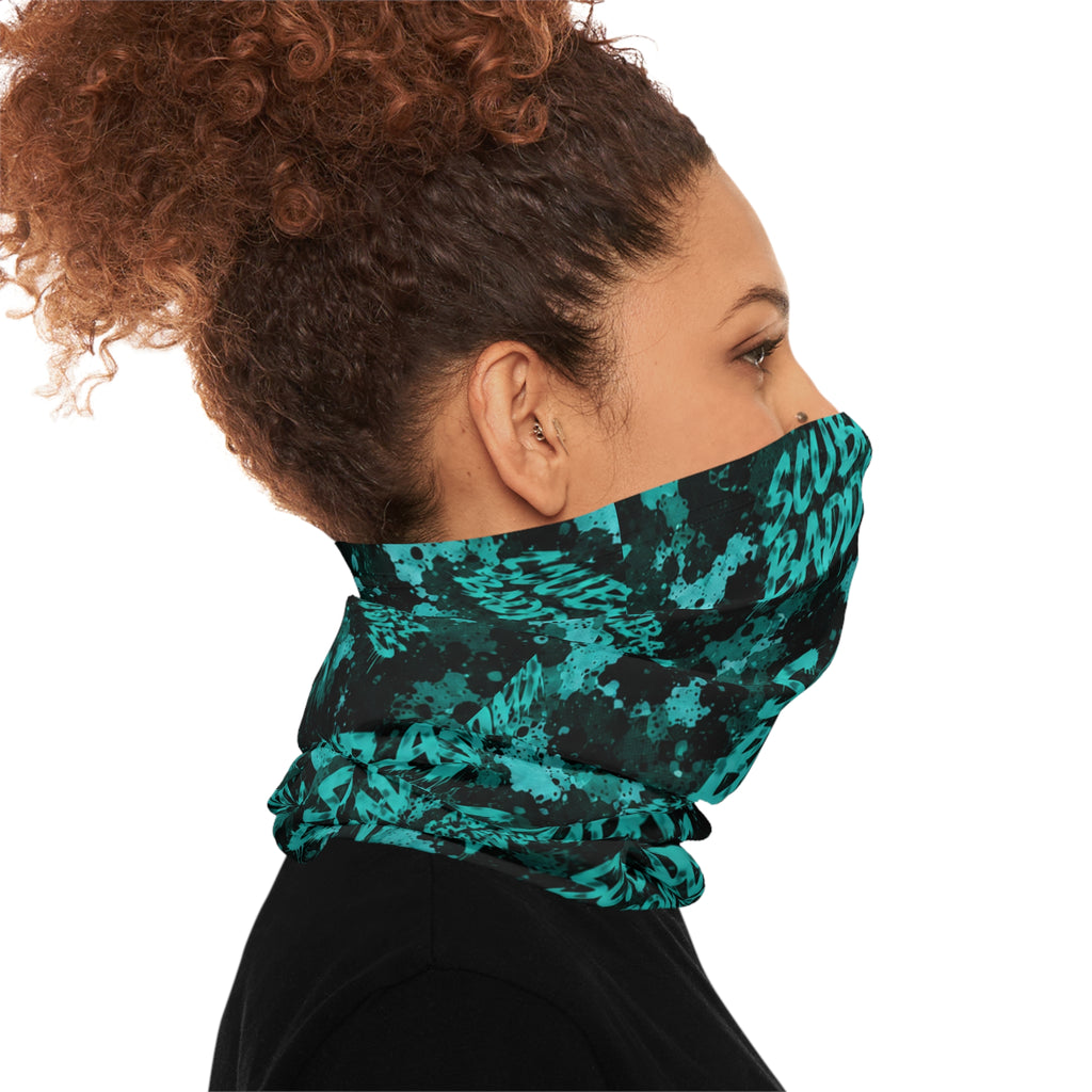 SCUBA BADDIES — SUBSURFACE CAMO™ NECK GAITER / REEF TEAL