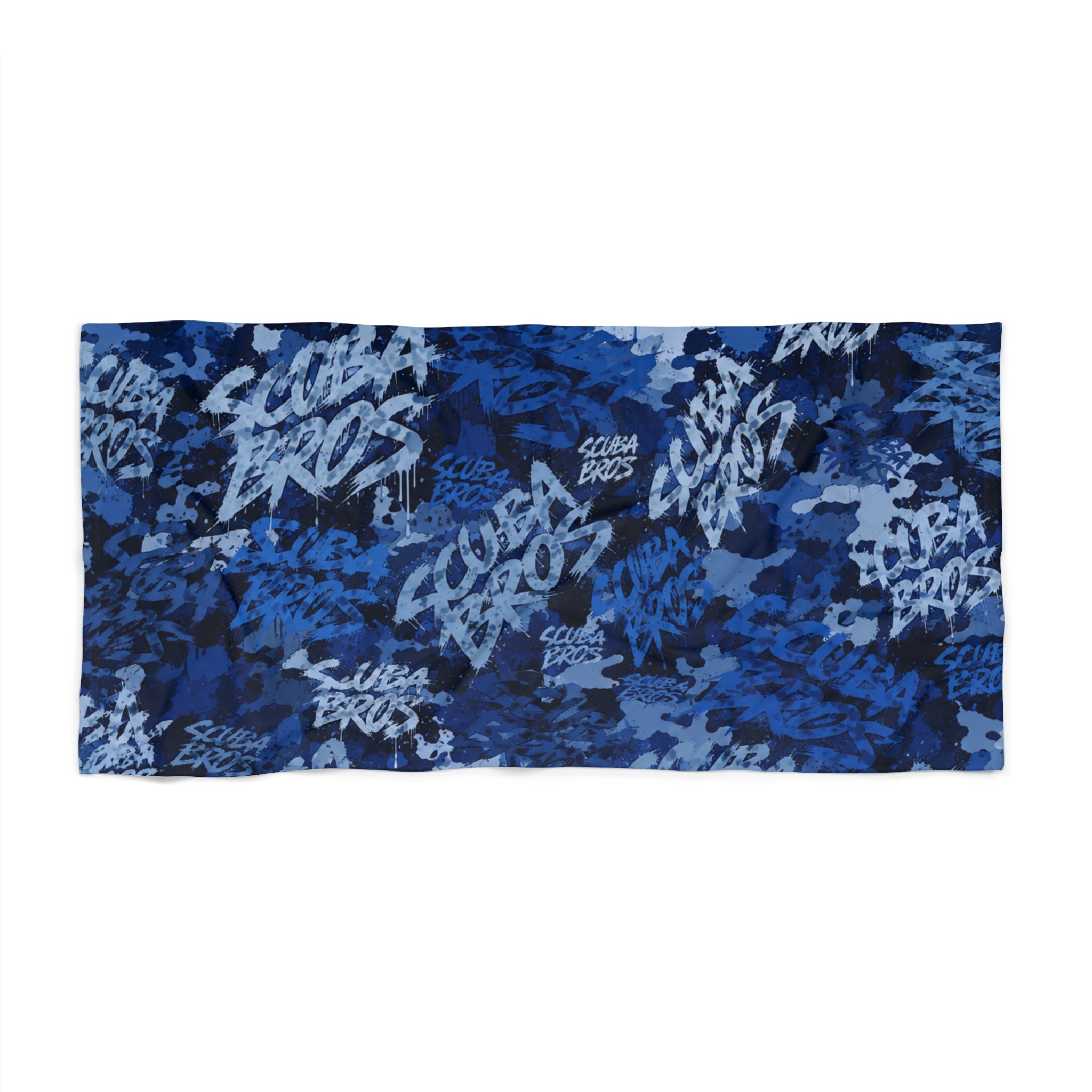 SCUBA BROS — SUBSURFACE CAMO™ TOWEL / DEEPWATER BLUE
