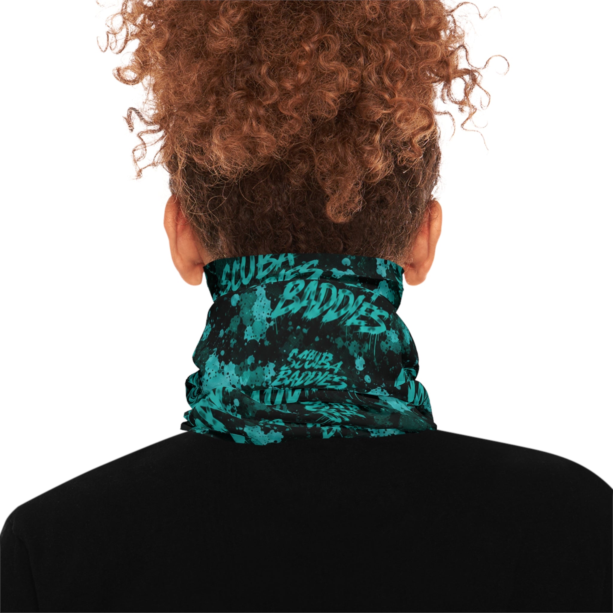 SCUBA BADDIES — SUBSURFACE CAMO™ NECK GAITER / REEF TEAL