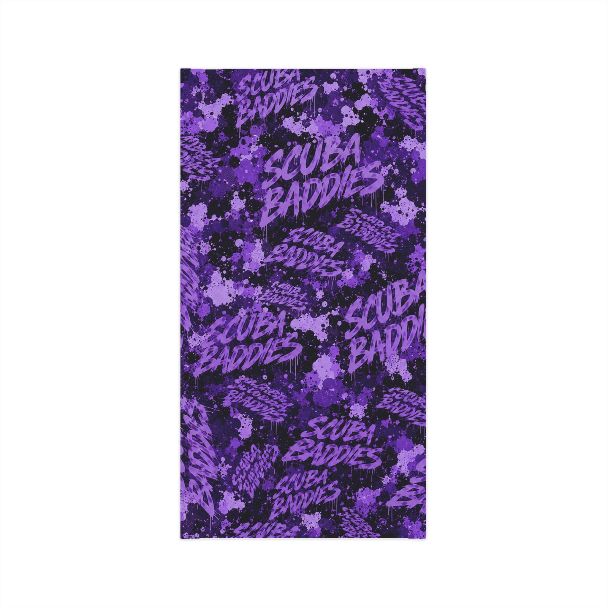 SCUBA BADDIES — SUBSURFACE CAMO™ NECK GAITER / DECO PURPLE