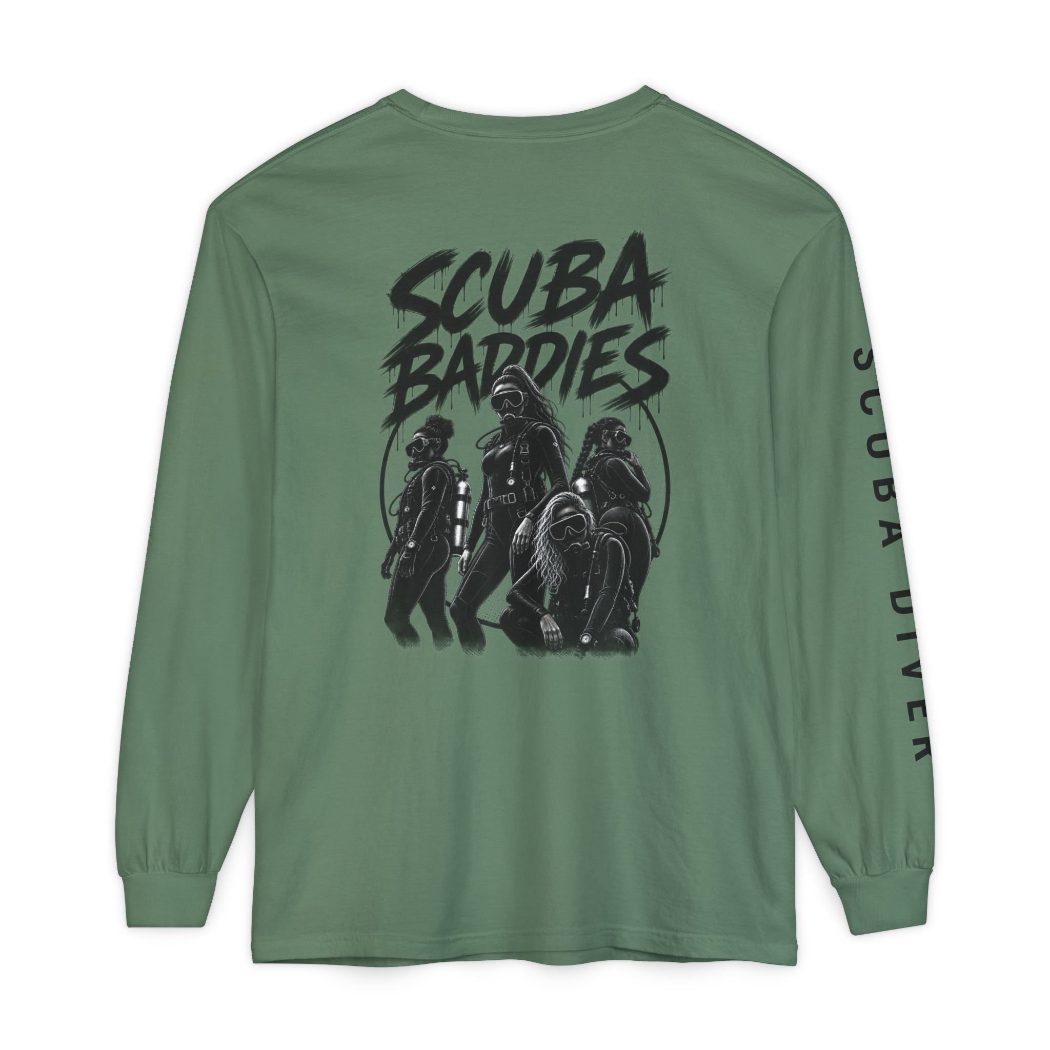 SCUBA BADDIES — LONG SLEEVE TEE