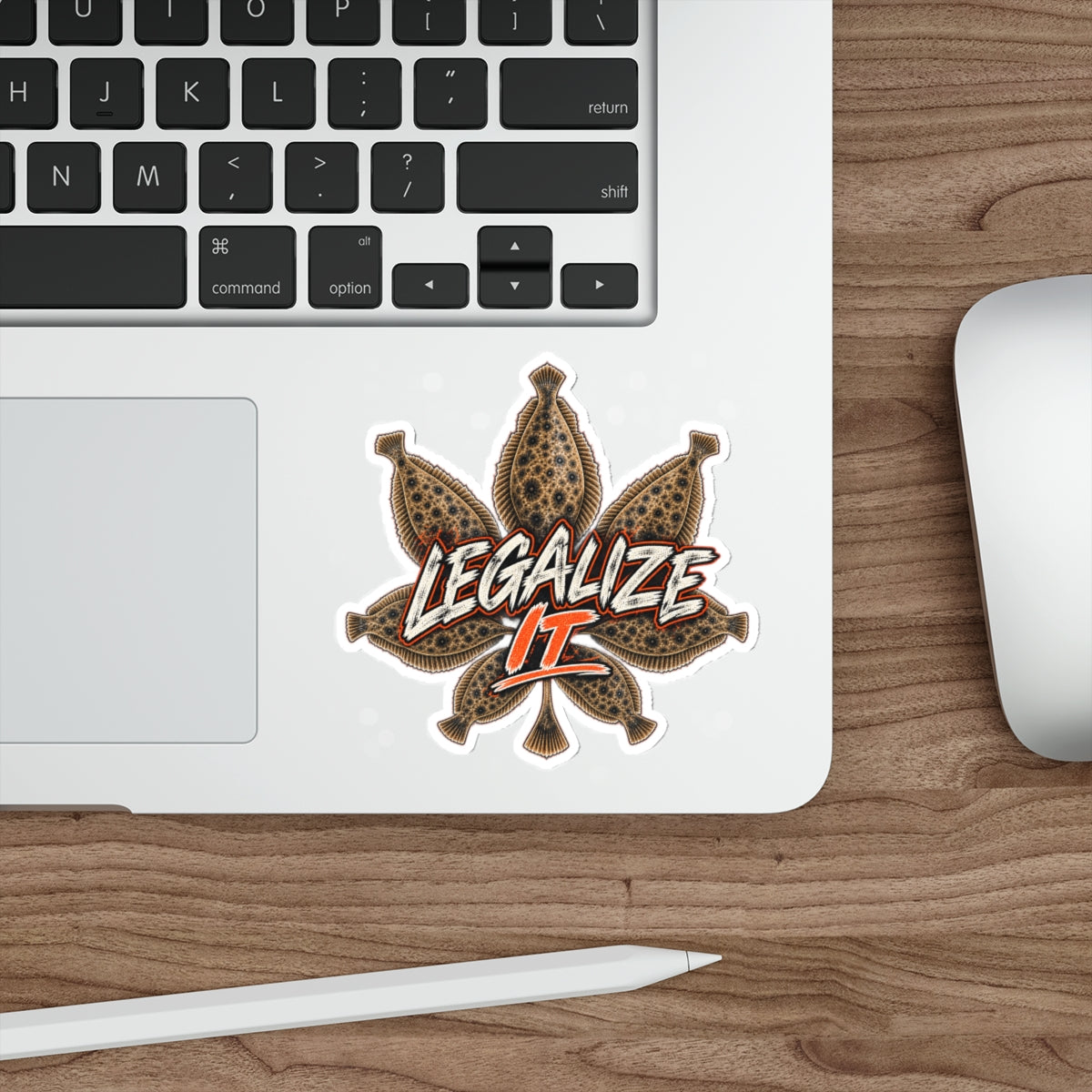 Flounder Reform™ — Legalize It Sticker