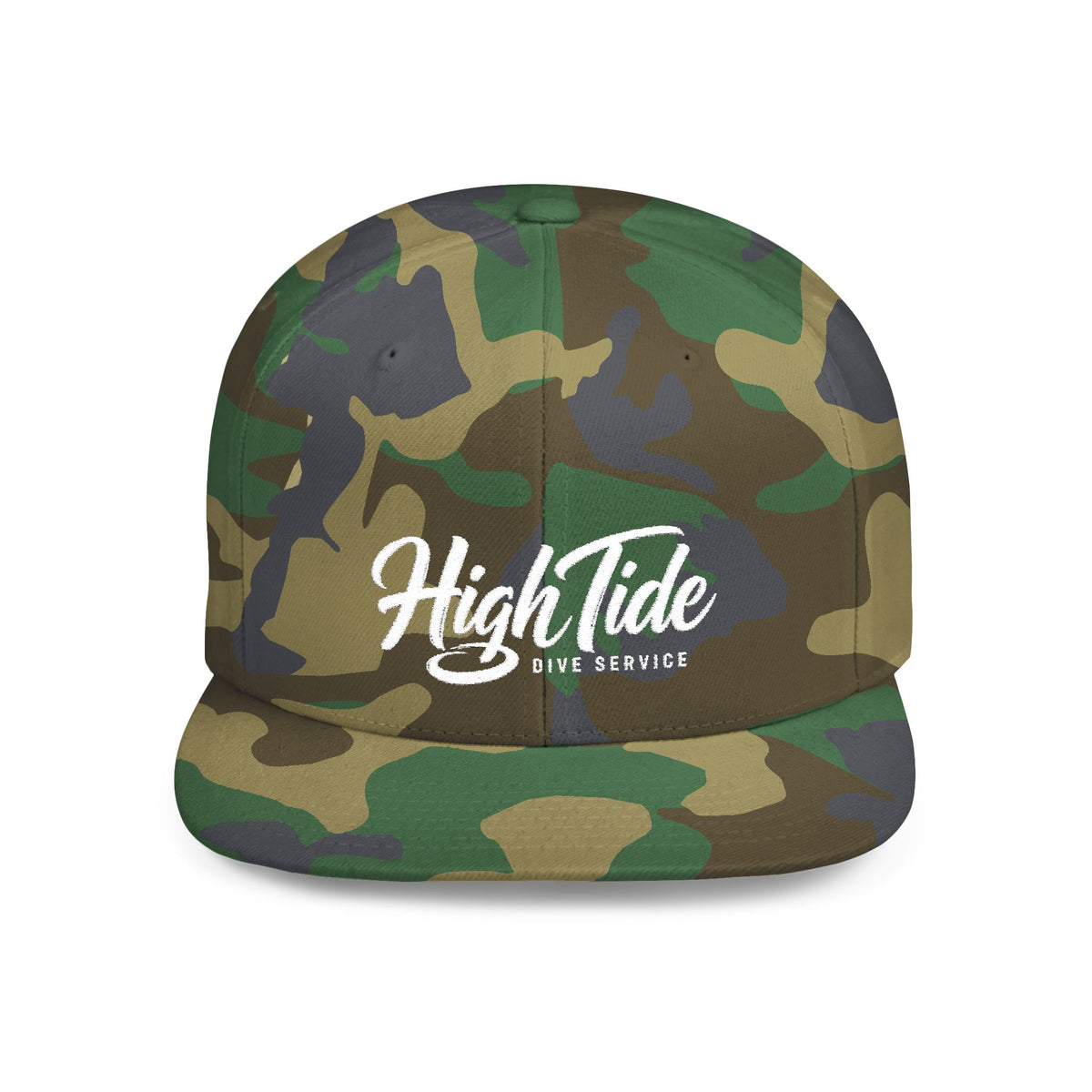 High Tide Coastal — Flat Bill Snap Back