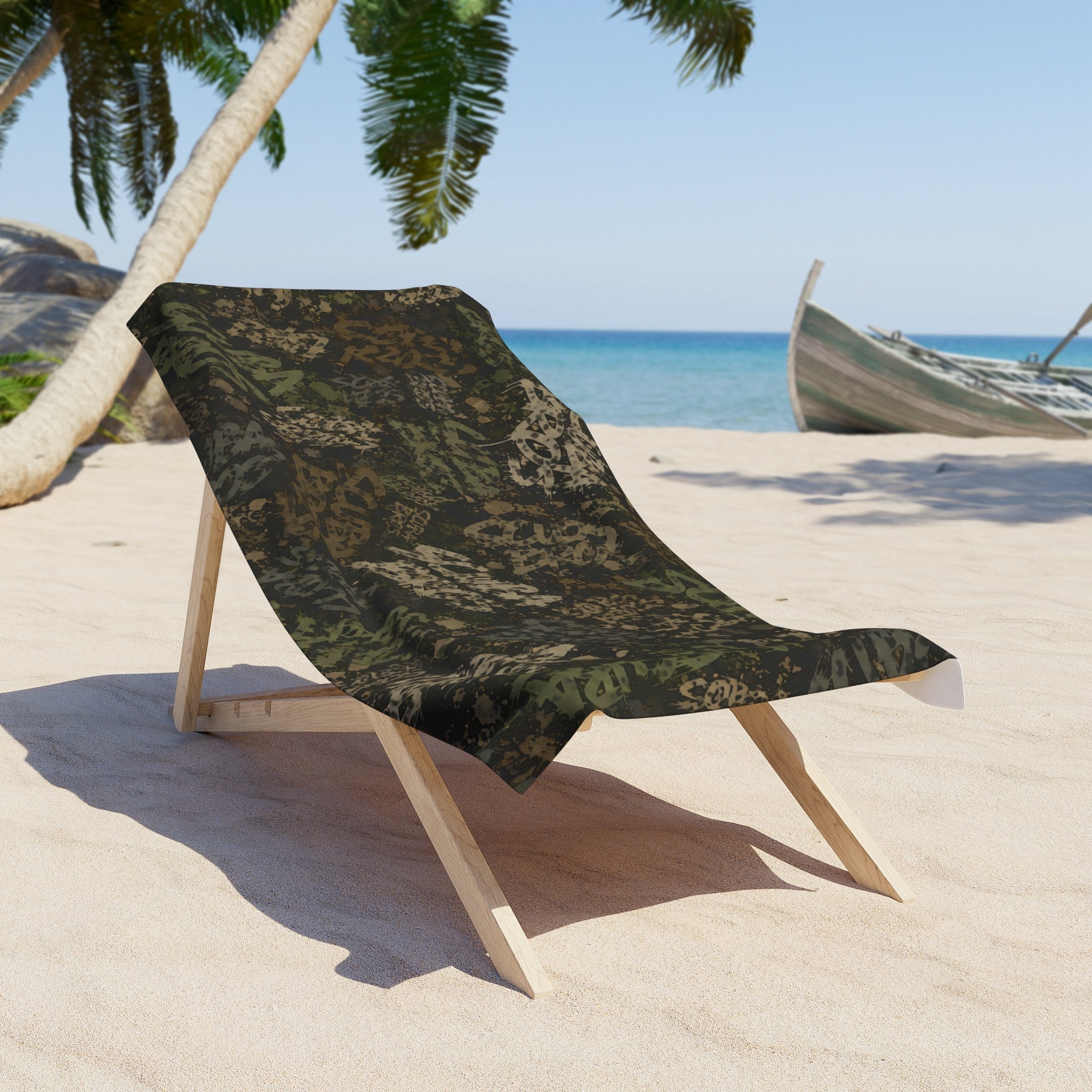 SCUBA BROS — SUBSURFACE CAMO™ TOWEL / DIVE OPS GREEN