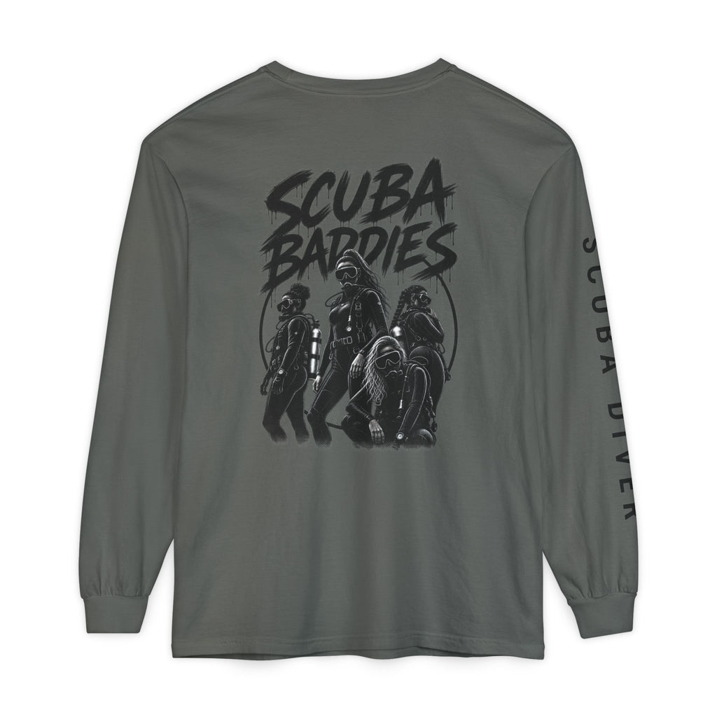 SCUBA BADDIES — LONG SLEEVE TEE