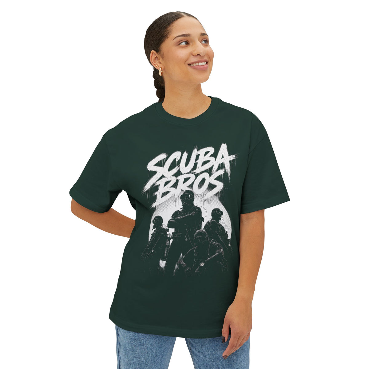 SCUBA BROS — OVERSIZED STREET TEE