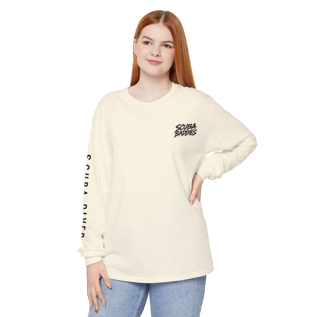 SCUBA BADDIES — LONG SLEEVE TEE