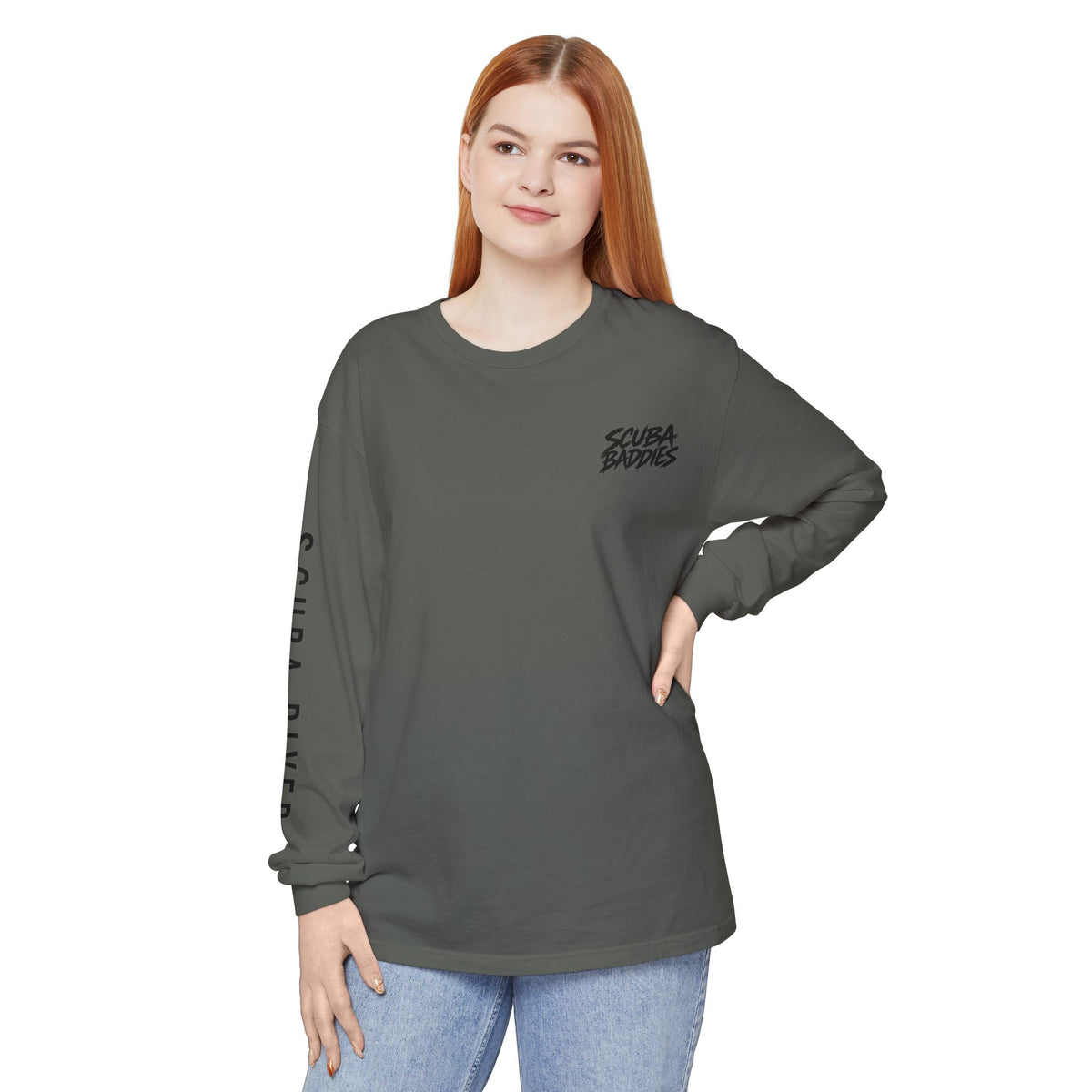 SCUBA BADDIES — LONG SLEEVE TEE