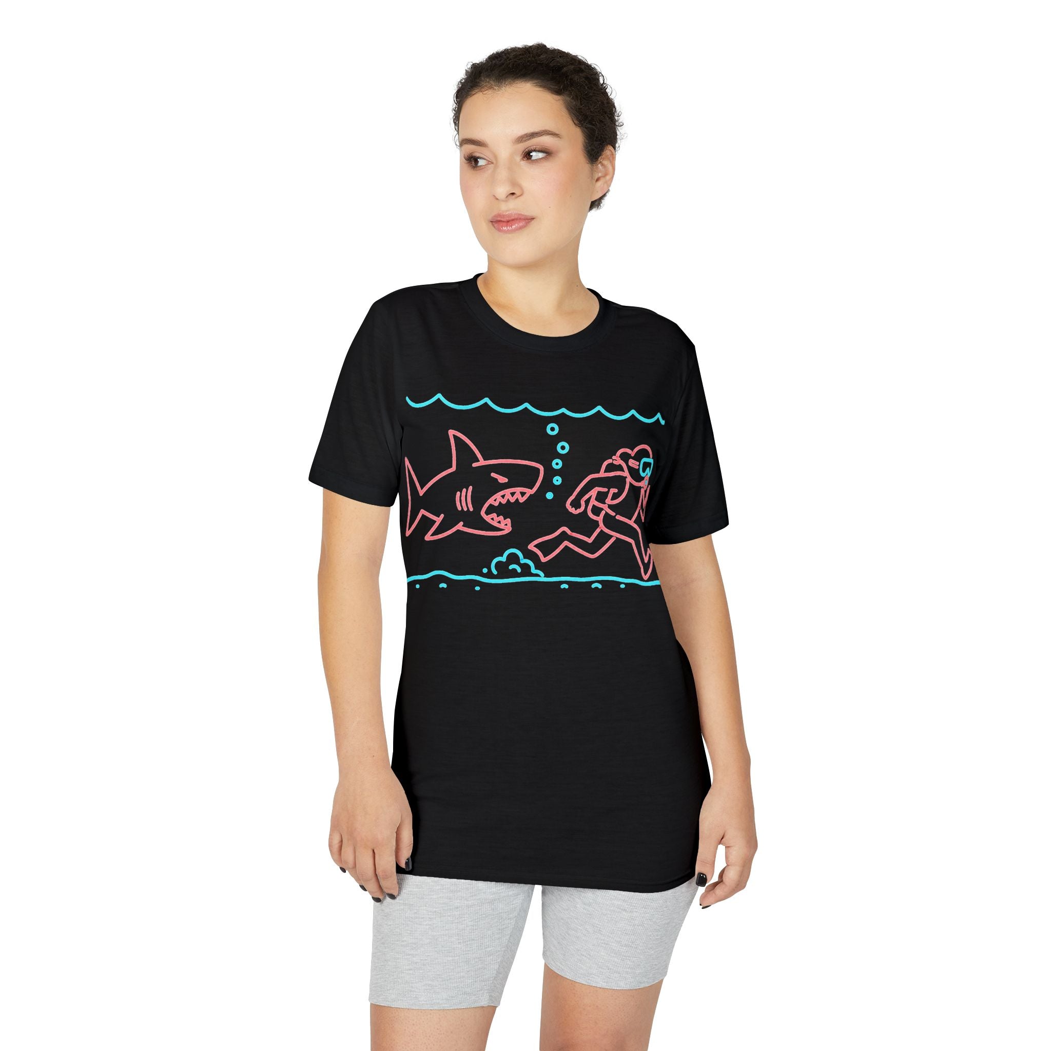 Just Keep Swimming Performance Tee