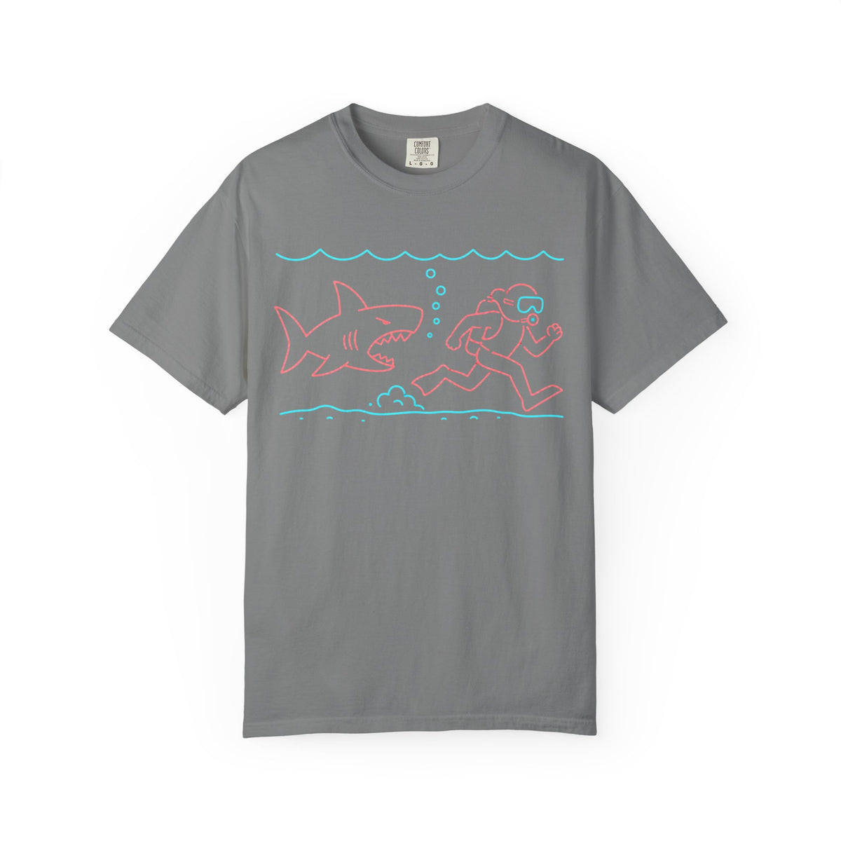 Just Keep Swimming Performance Tee