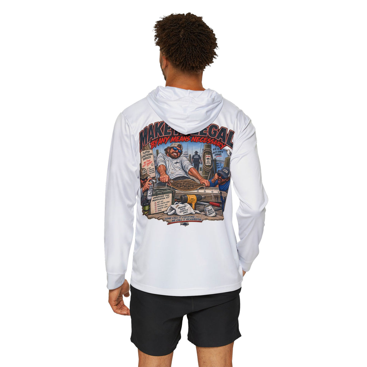 Make It Legal UV Hooded Tee