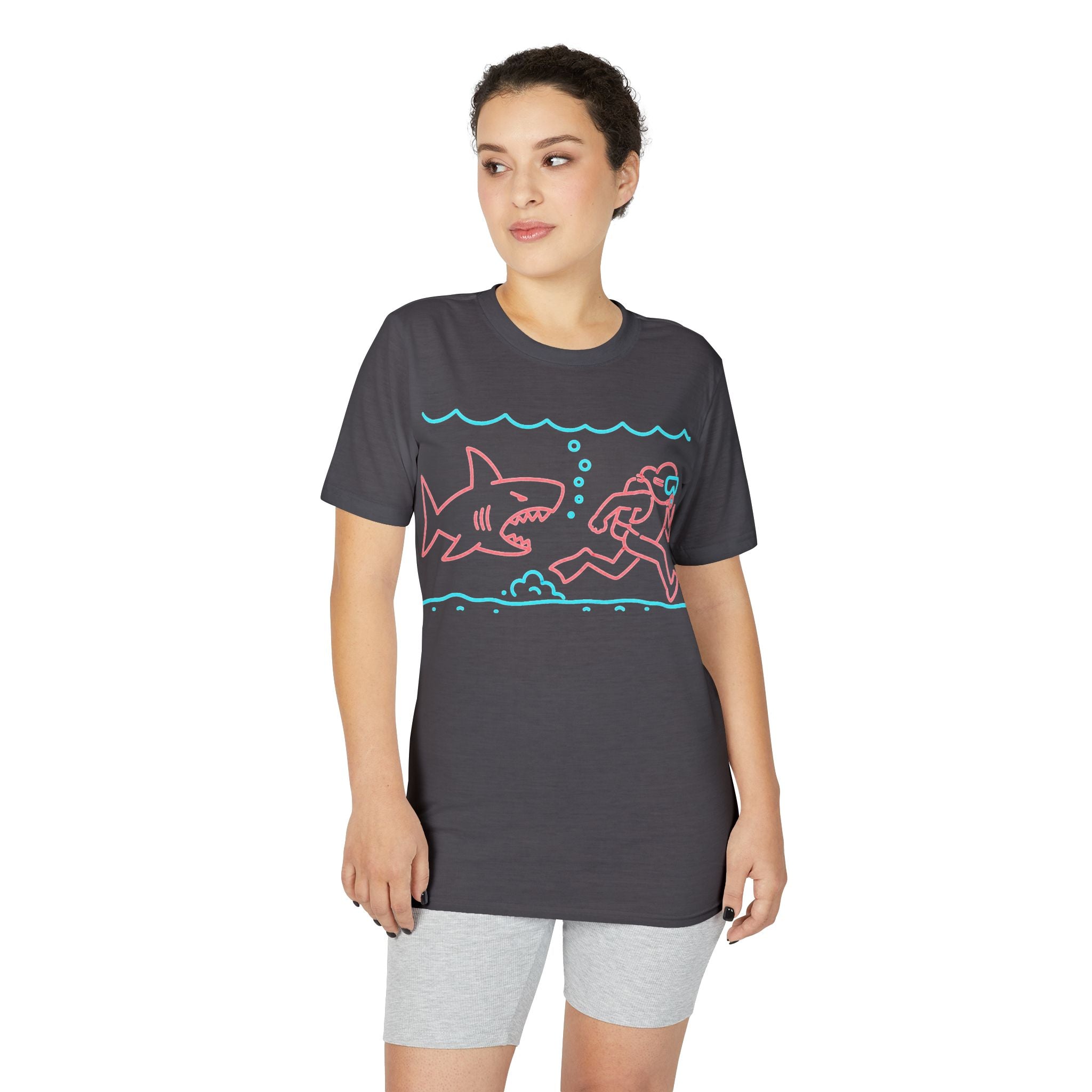 Just Keep Swimming Performance Tee