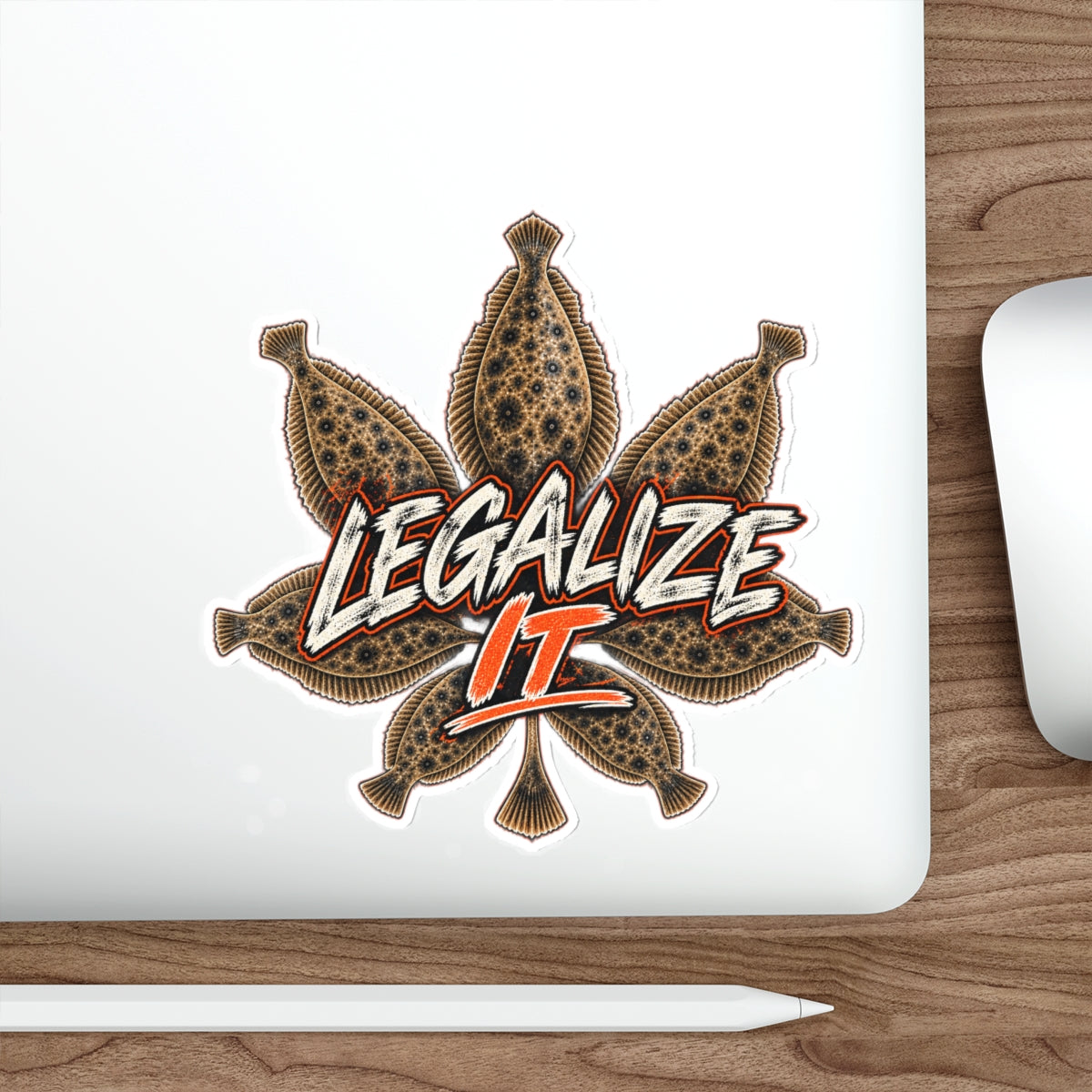 Flounder Reform™ — Legalize It Sticker