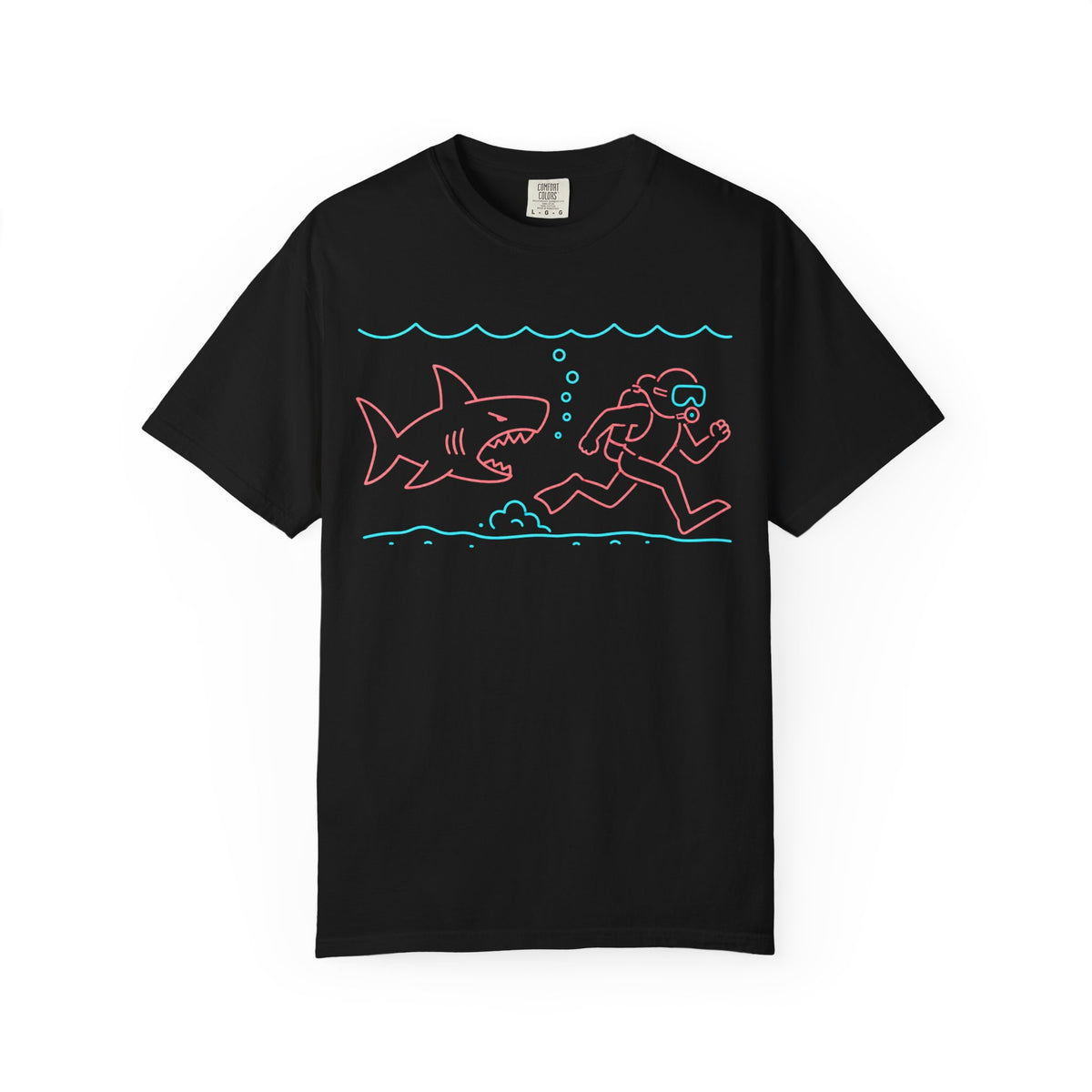 Just Keep Swimming Performance Tee