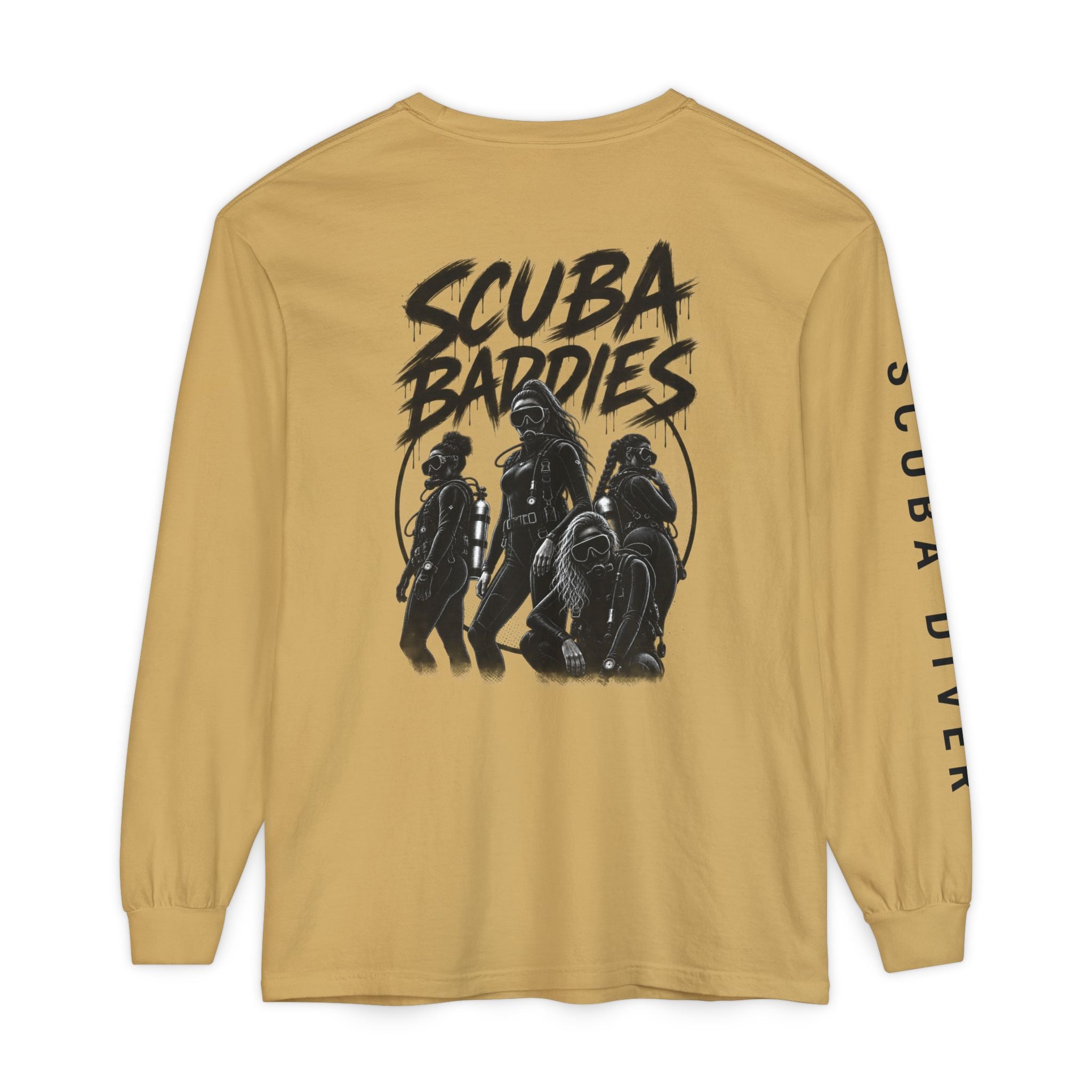 SCUBA BADDIES — LONG SLEEVE TEE