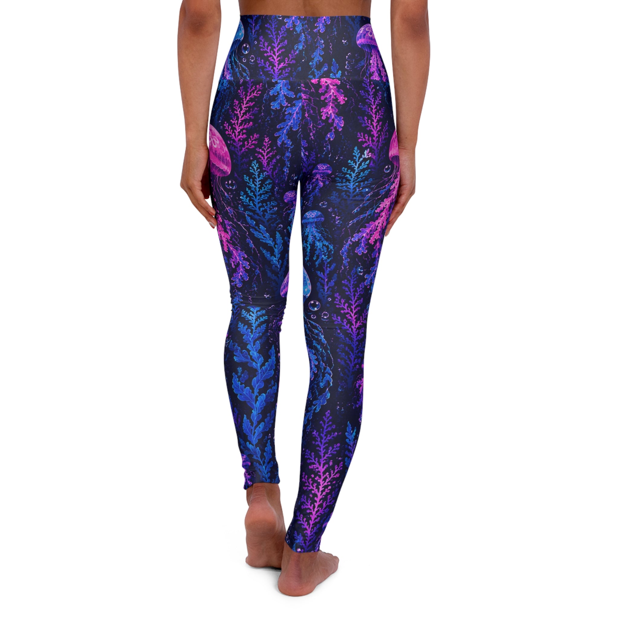 SCUBA BADDIES — Electric Jellies™ High-Waisted Leggings