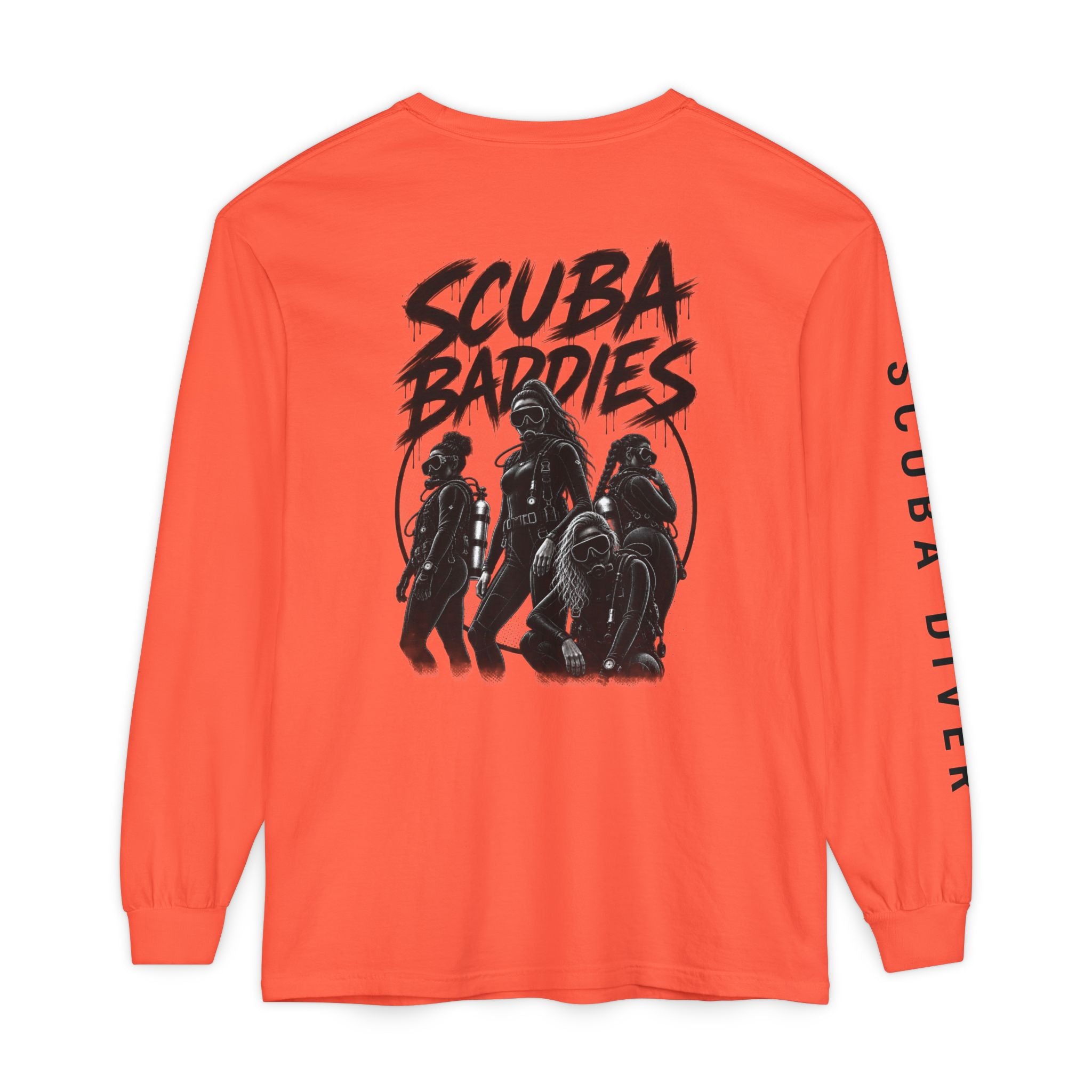 SCUBA BADDIES — LONG SLEEVE TEE