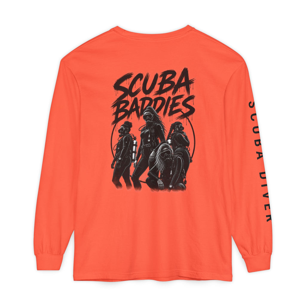 SCUBA BADDIES — LONG SLEEVE TEE