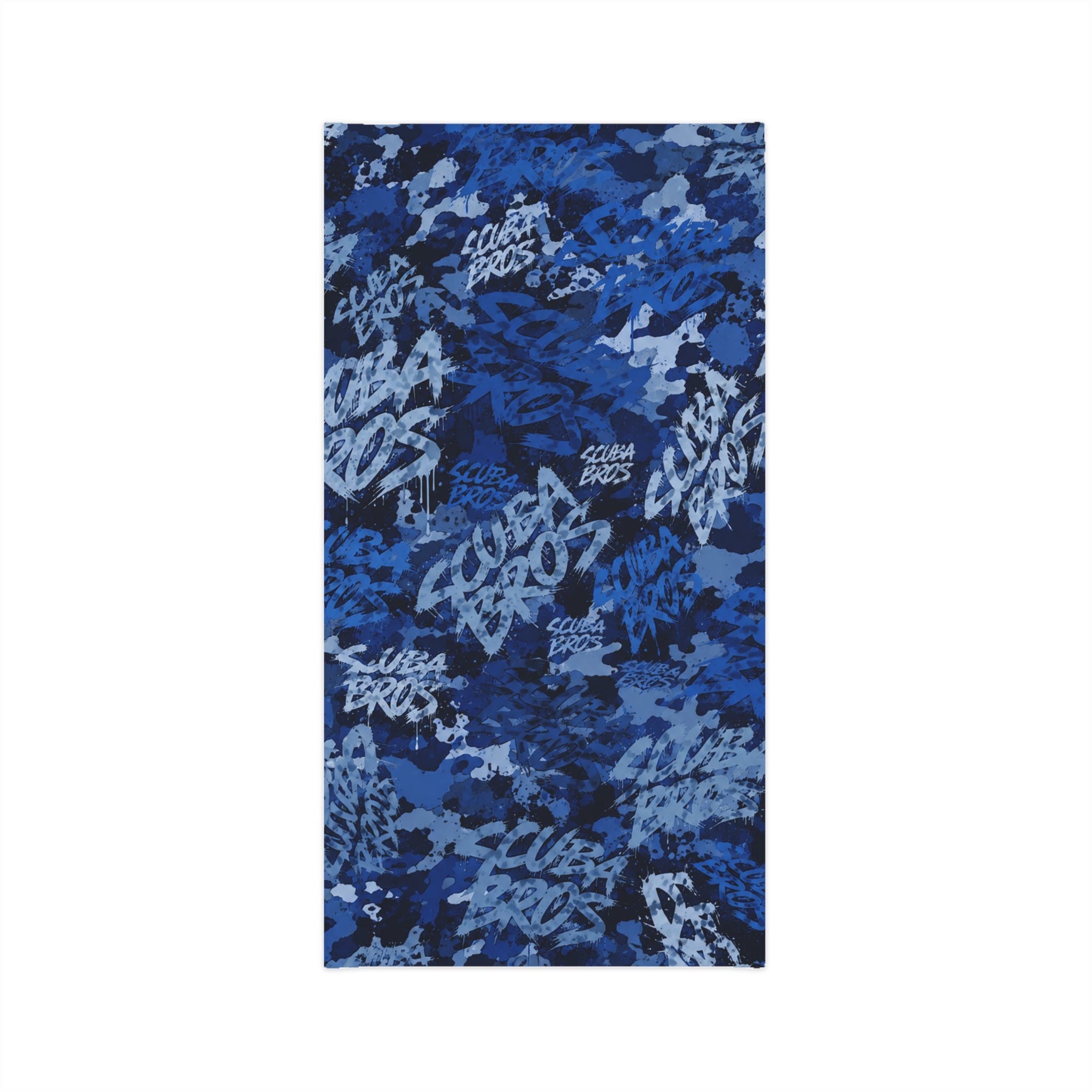 SCUBA BROS — SUBSURFACE CAMO™ NECK GAITER / DEEPWATER BLUE