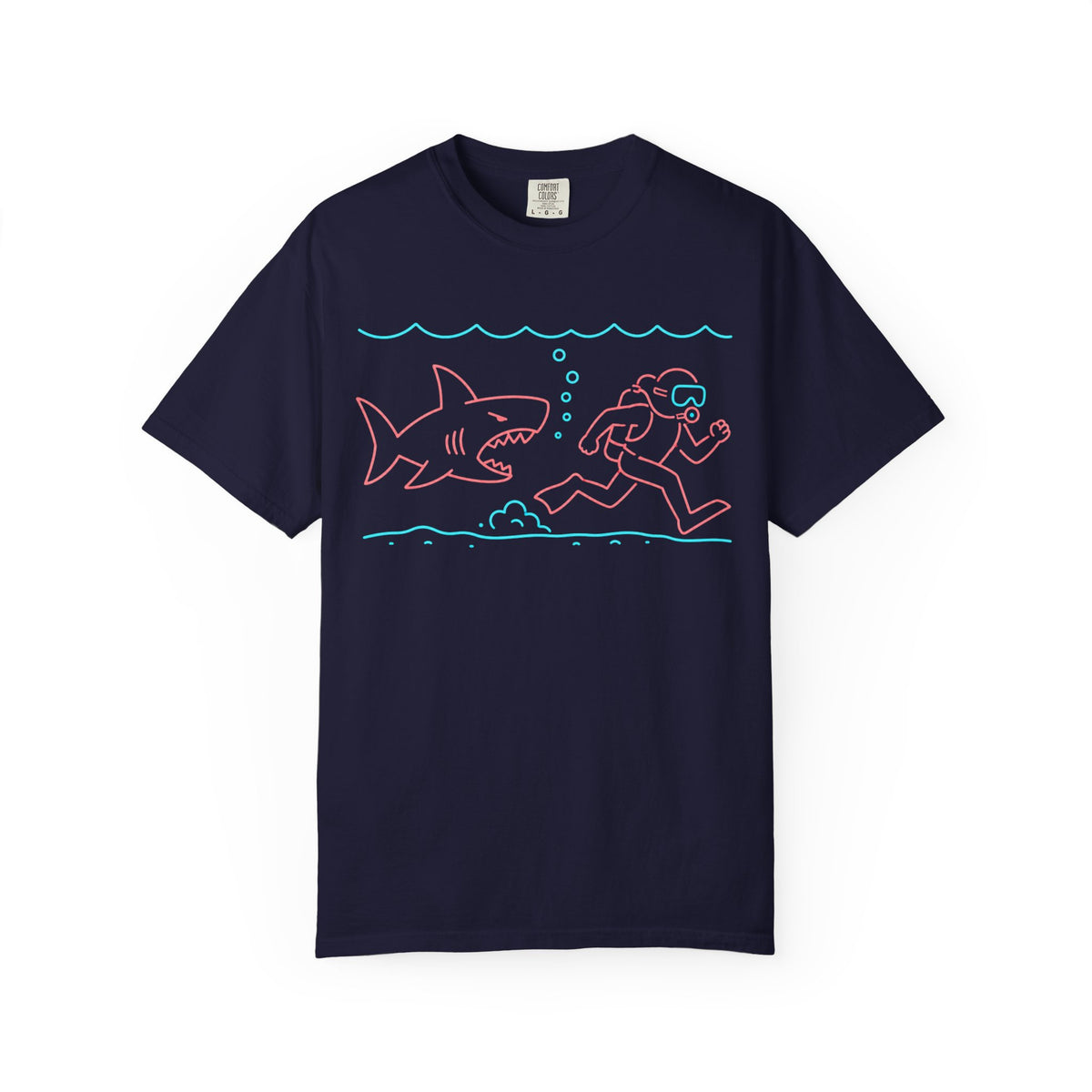 Just Keep Swimming Performance Tee