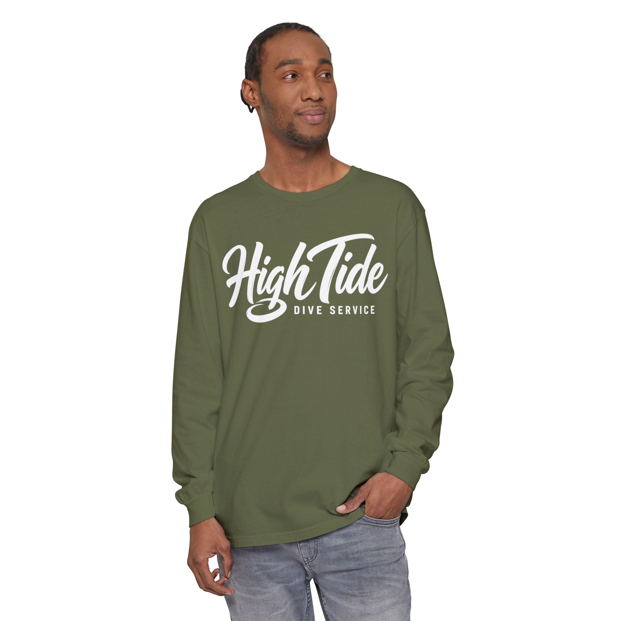 High Tide Cola — Long Sleeve Tee / Light print