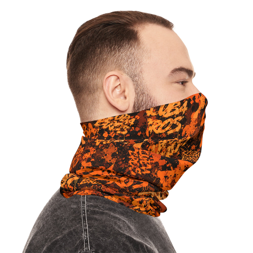 SCUBA BROS — SUBSURFACE CAMO™ NECK GAITER / HAZARD ORANGE