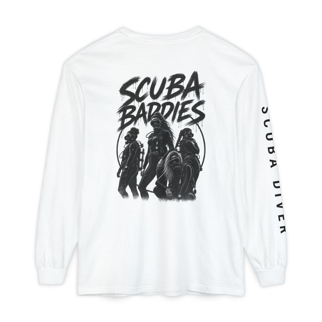 SCUBA BADDIES — LONG SLEEVE TEE