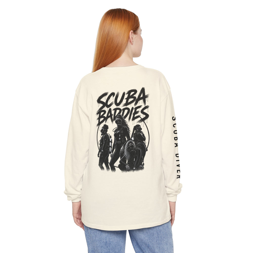 SCUBA BADDIES — LONG SLEEVE TEE