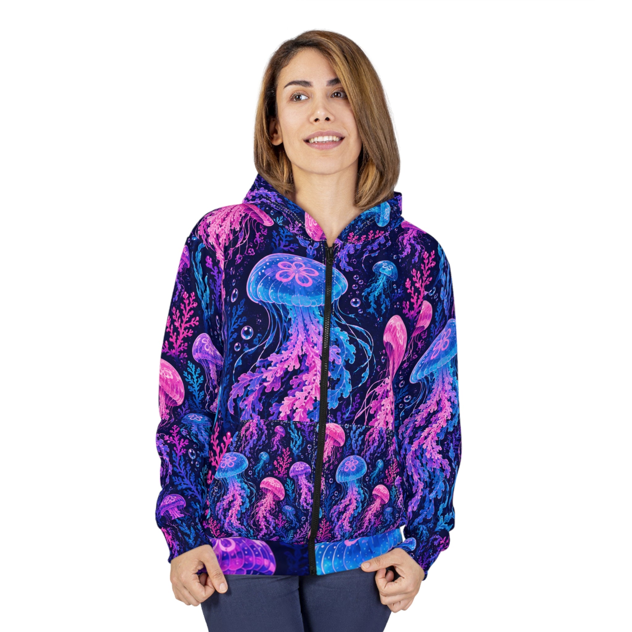Electric Jellies™ Unisex Zip Hoodie