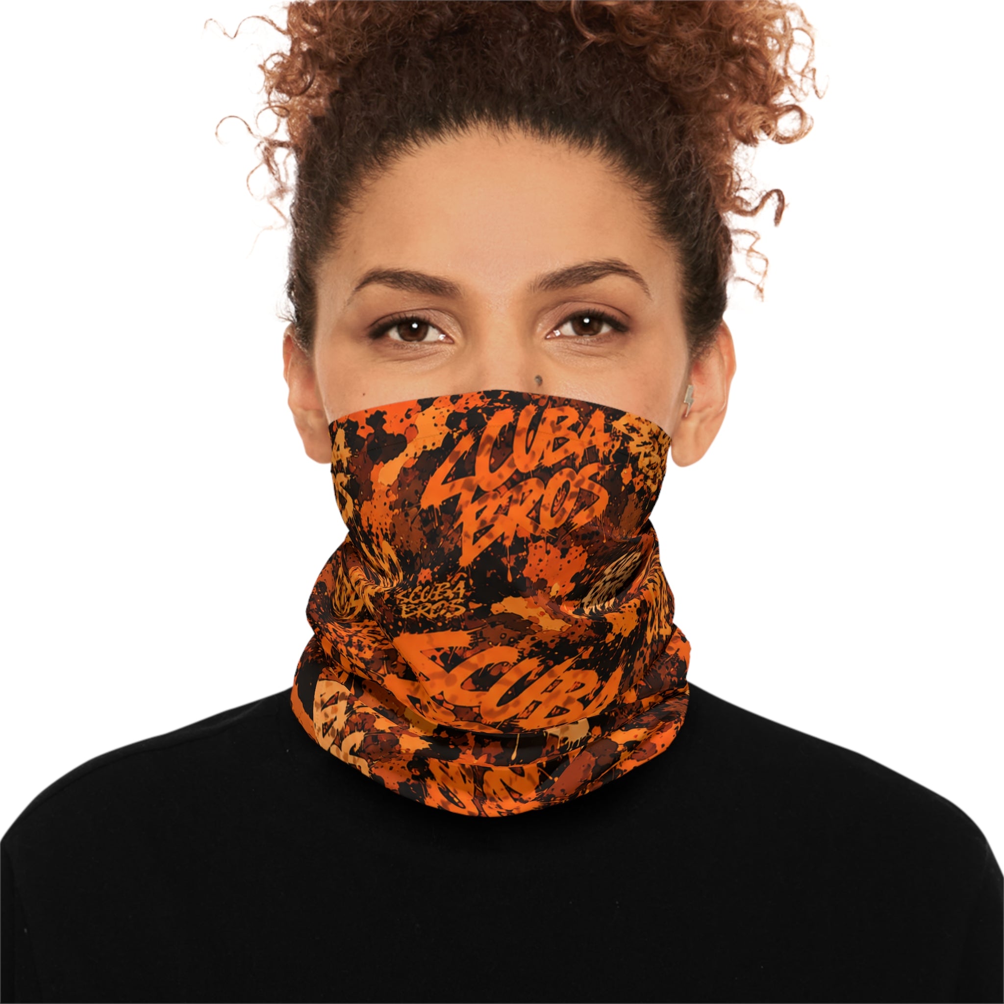 SCUBA BROS — SUBSURFACE CAMO™ NECK GAITER / HAZARD ORANGE