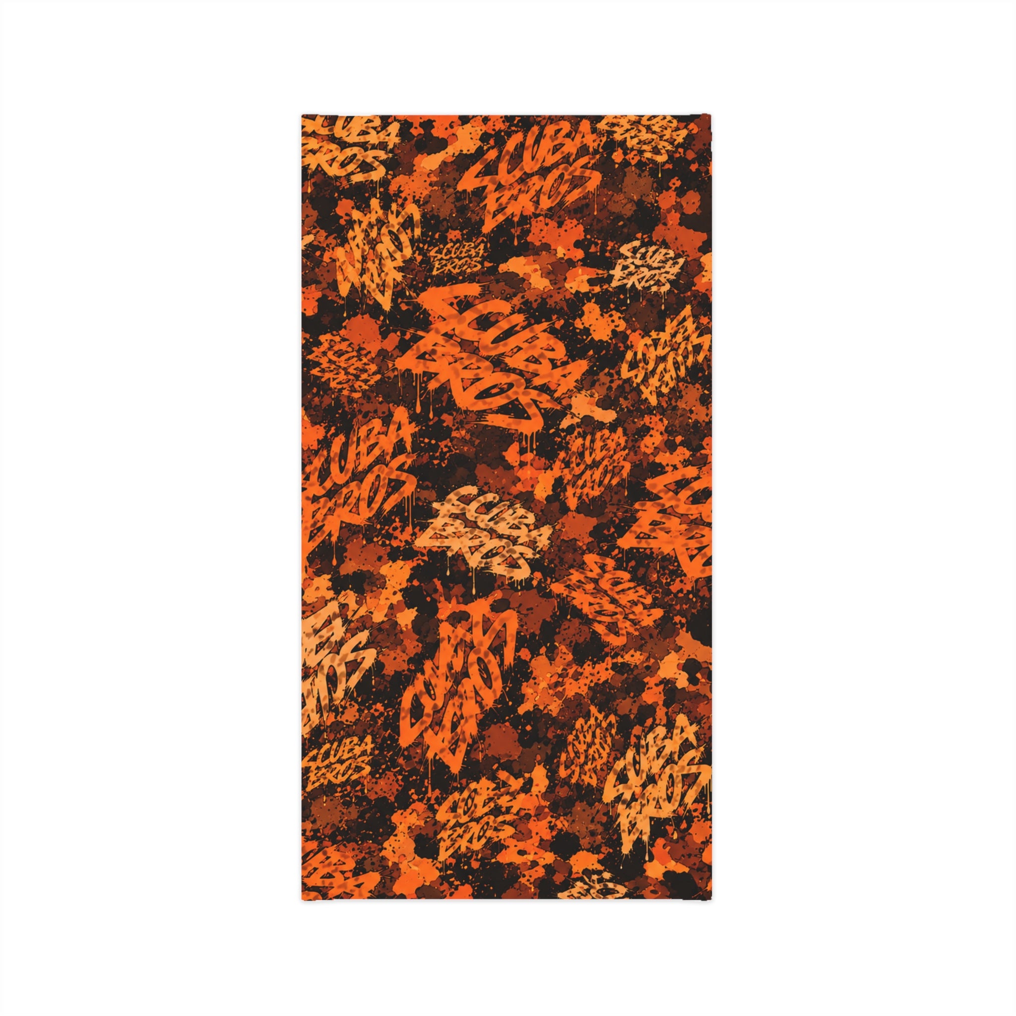 SCUBA BROS — SUBSURFACE CAMO™ NECK GAITER / HAZARD ORANGE
