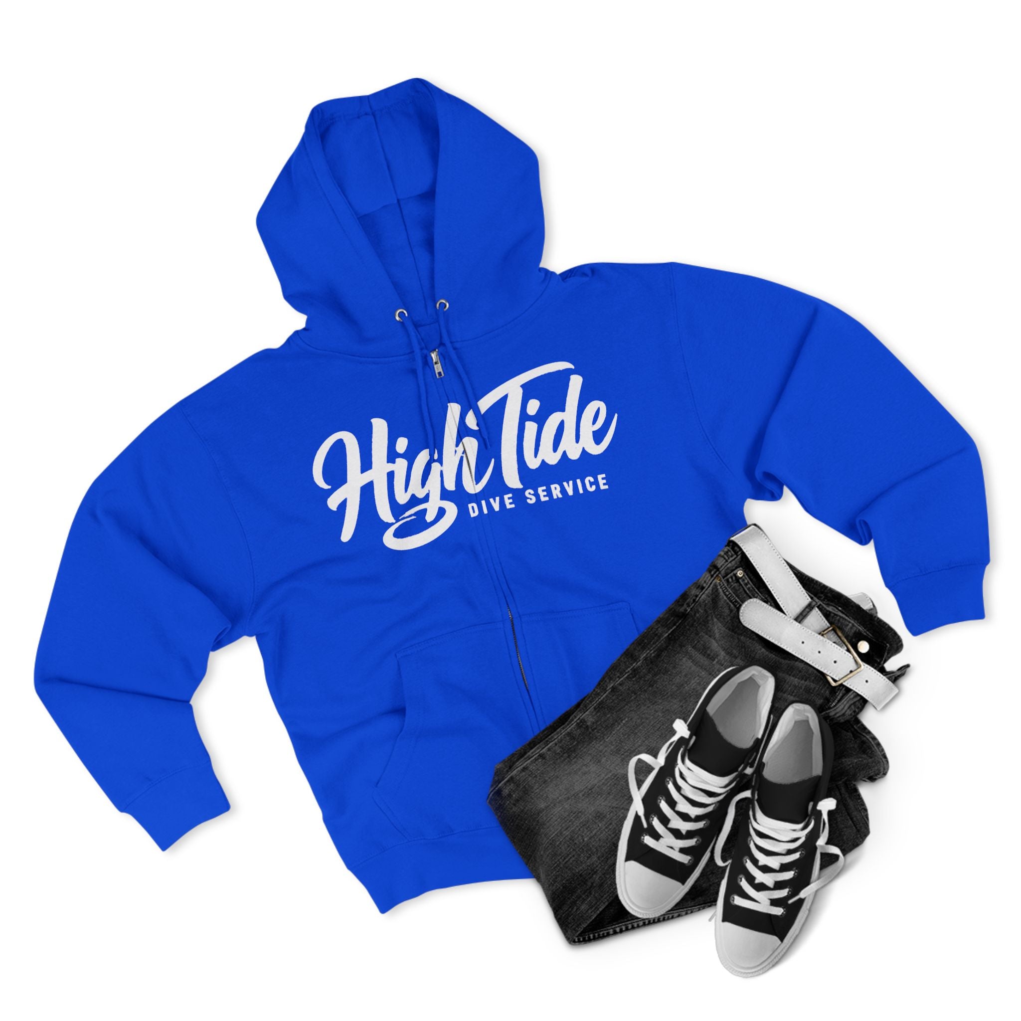 High Tide Dive Service™ — Zip Hoodie