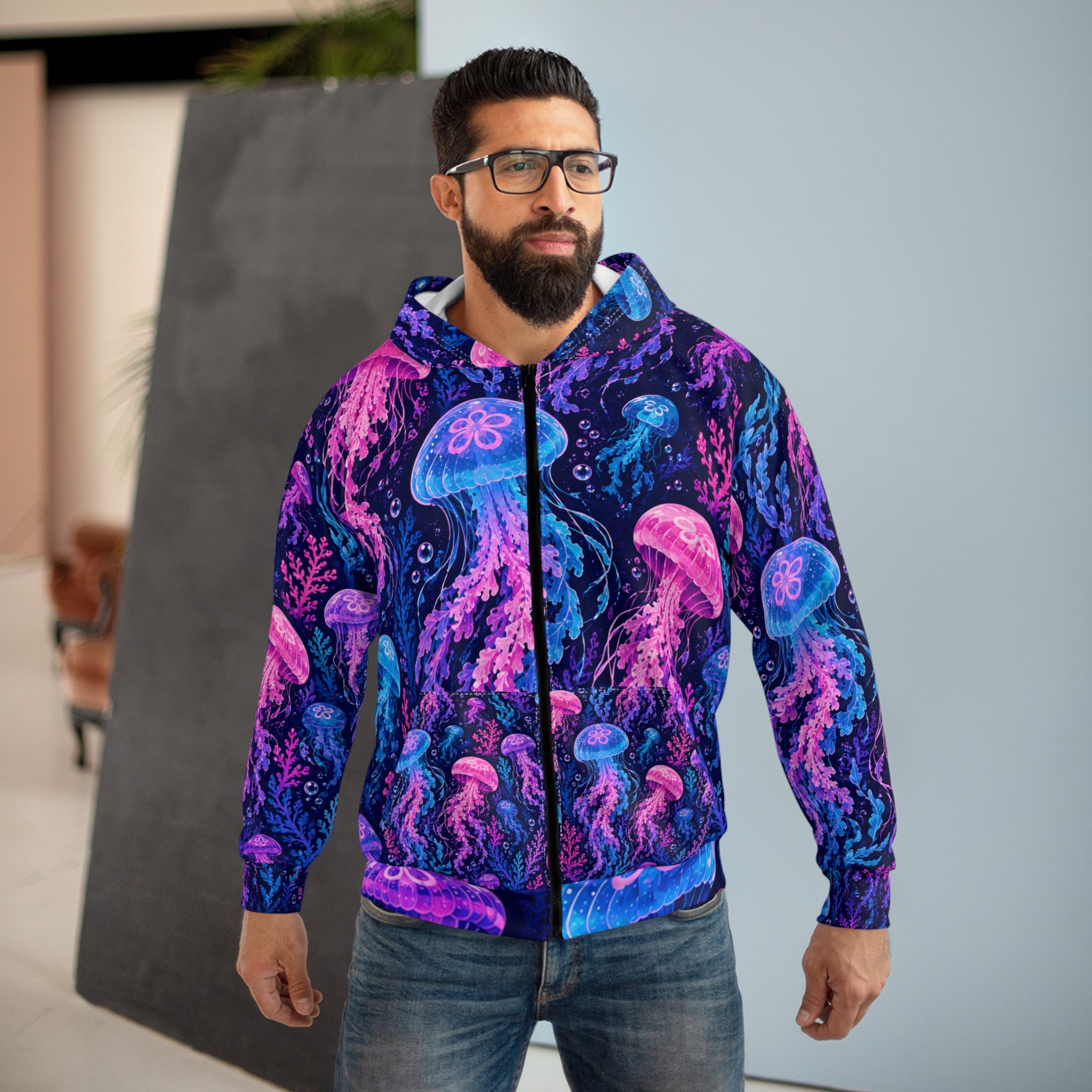 Electric Jellies™ Unisex Zip Hoodie