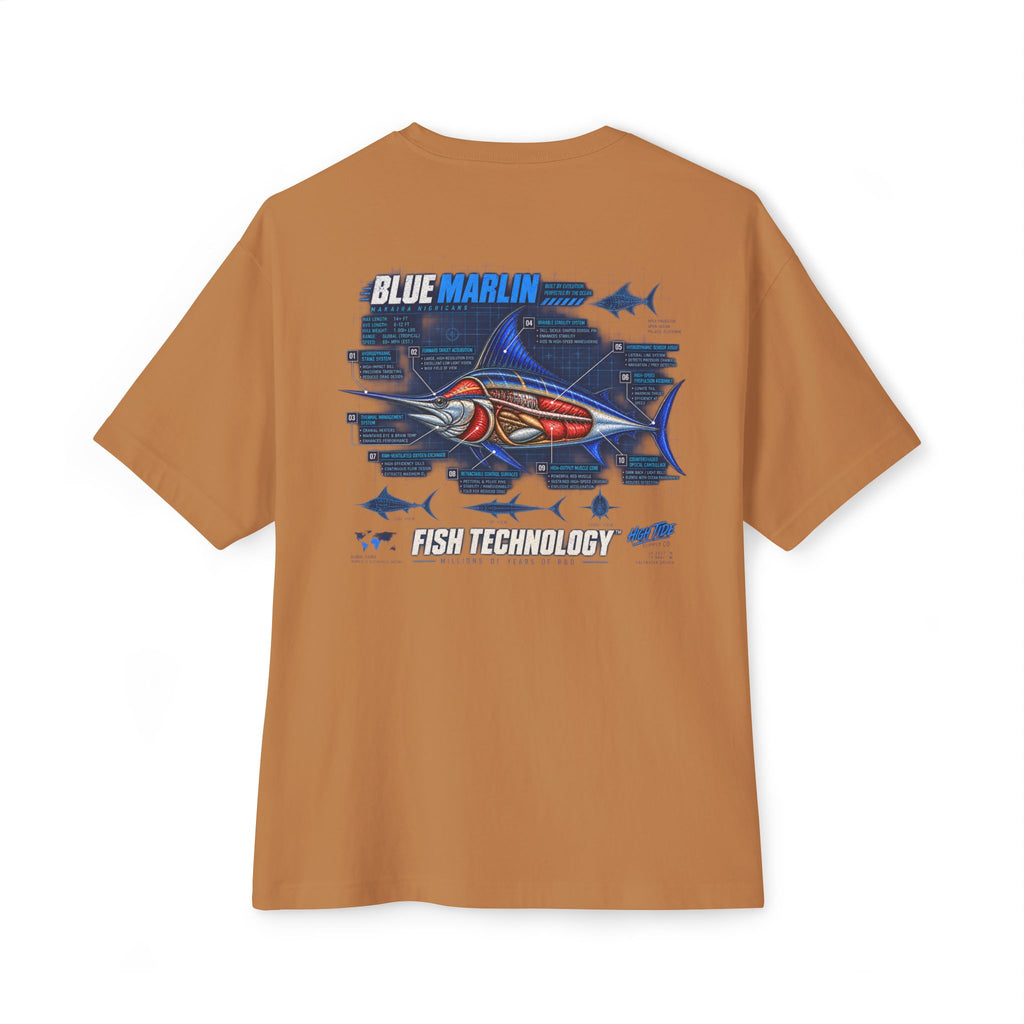 Blue Marlin Cutaway Tee