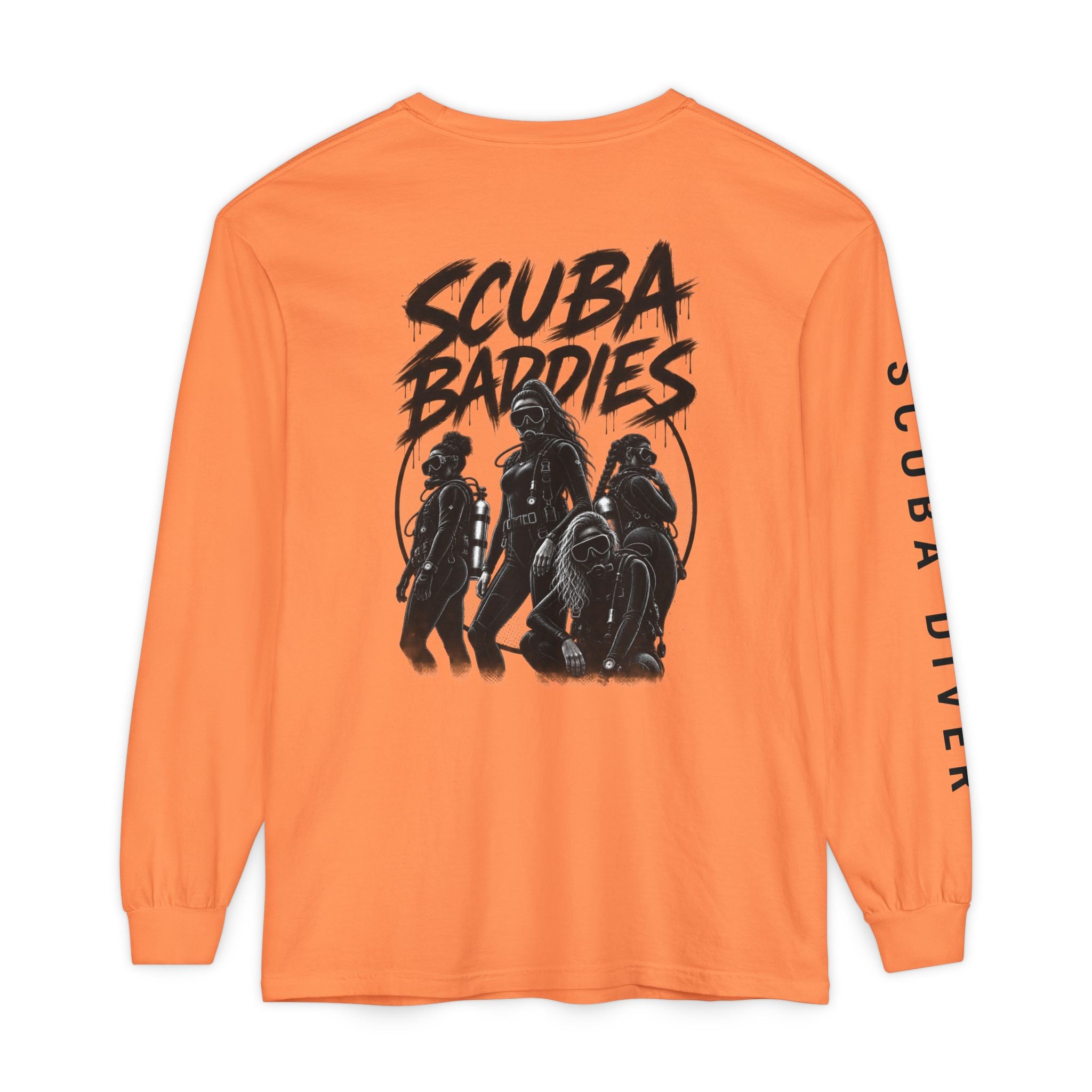 SCUBA BADDIES — LONG SLEEVE TEE