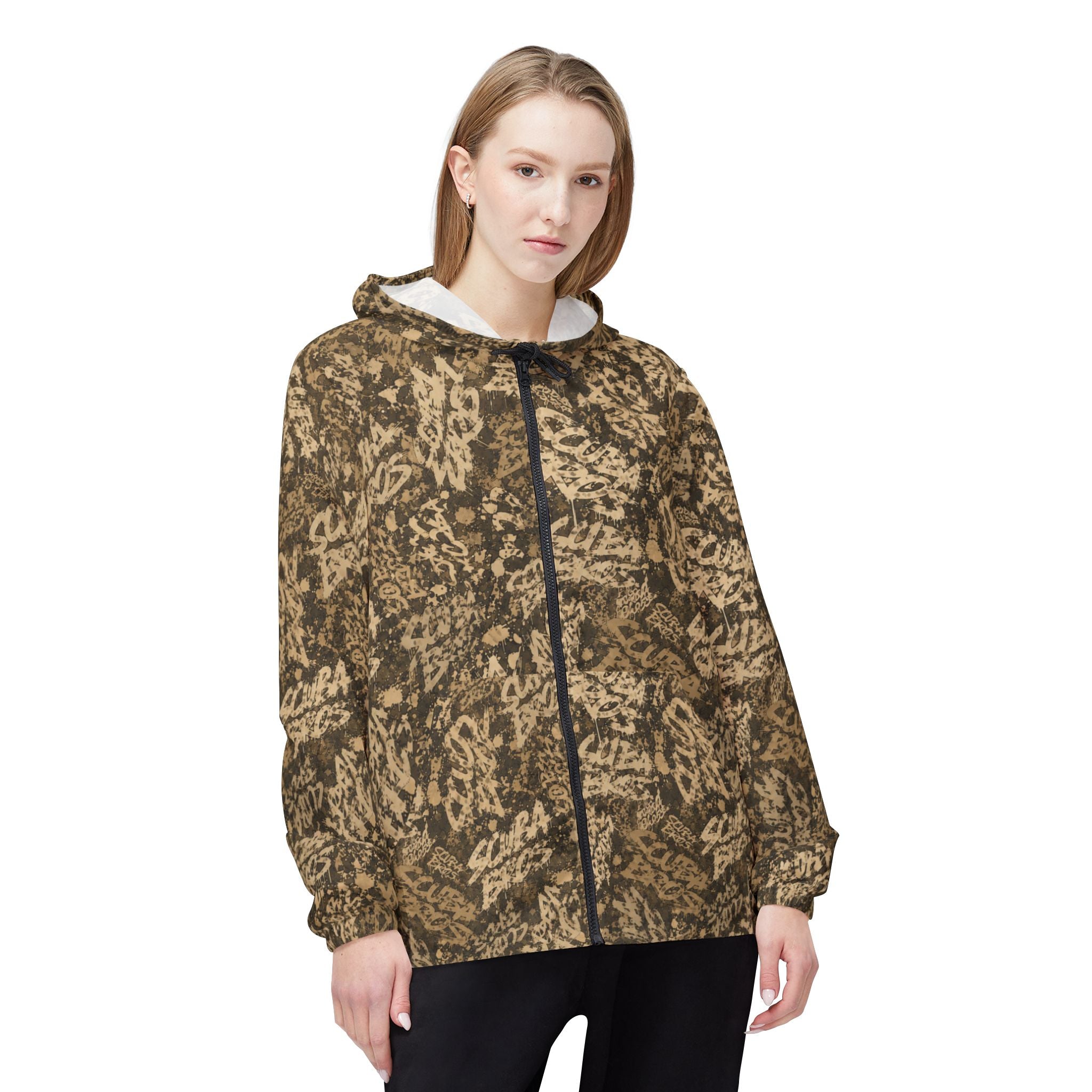 Subsurface Camo™ — Bottom Time Tan Windbreaker