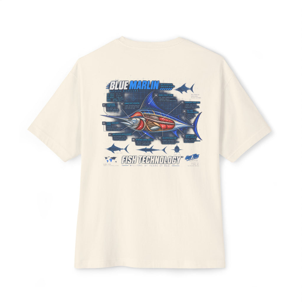 Blue Marlin Cutaway Tee
